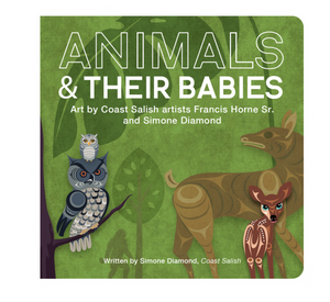 Animals & Their Babies Board Book