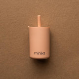Minika Silicone Straw Cup with Lid