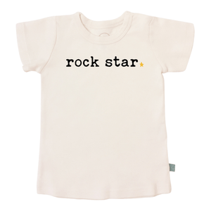 "Rock Star" Organic Graphic Tee
