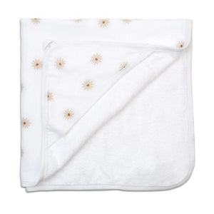 Lulujo Hooded Towel - Daisies