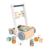 Janod - Cart with ABC Blocks