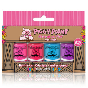 Piggy Paint 4 Mini Polish Set