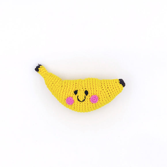 Banana Crochet Rattle