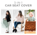 Kyte Baby Car Seat Cover - Fog