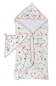 LouLou Hooded Towel - Butterfly