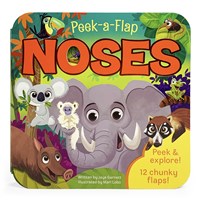 Peek-a-Flap NOSES Board Book