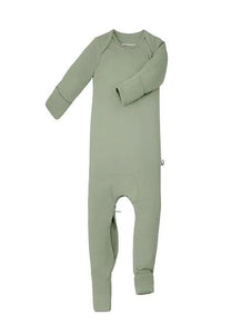 Convertible Footie Pajama - Sage