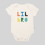 "Lil Bro" Organic Cotton Bodysuit