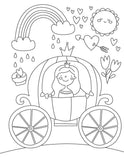 Whimsical Fairies and Friends Coloring Book
