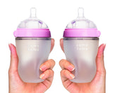 Comotomo 8oz Baby Bottle - 2pk
