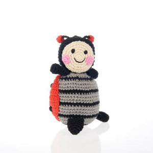 Ladybird Crochet Rattle