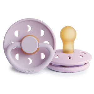FRIGG Moon Phase Natural Rubber Pacifier - Soft Lilac