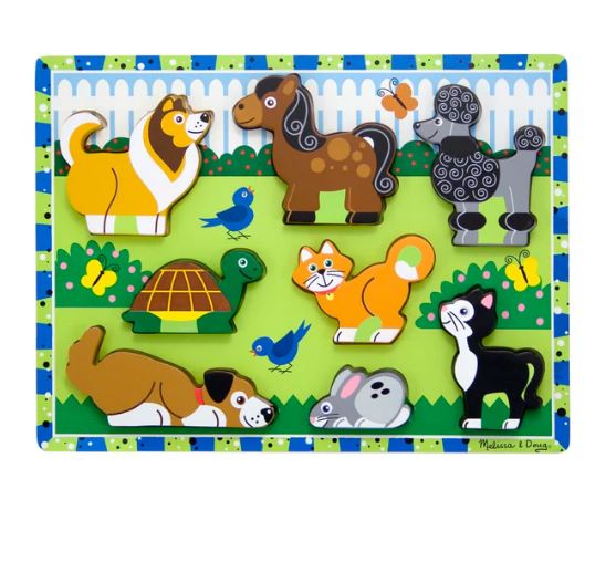Melissa & Doug Pets Chunky Puzzle
