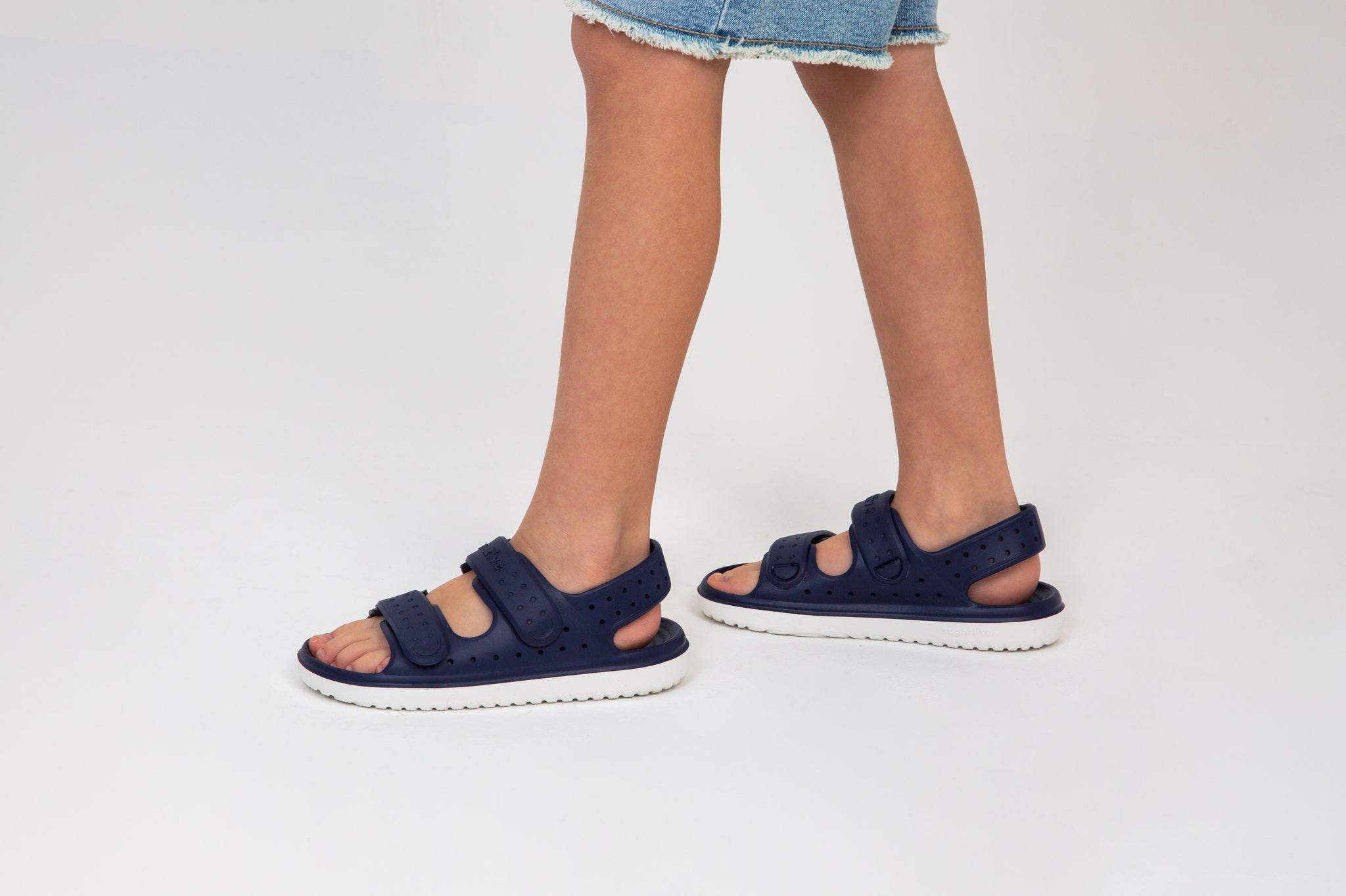 Native Shoes Chase Big Kid Regatta Blue/ Shell White – Cheeky Monkey