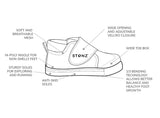 Stonz Cruiser Plus - Black Tonal 10T
