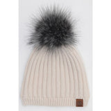 Calikids Soft Touch Fur Pom Hat