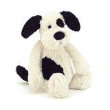 Jellycat Bashful Black & Cream Puppy