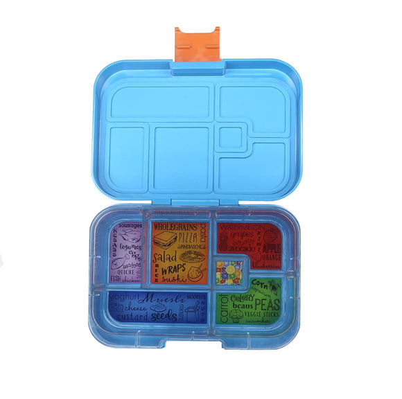 Munchbox Maxi6 Bento Lunch Box - Blue Ocean