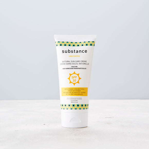 Substance Natural Unscented Sunscreen