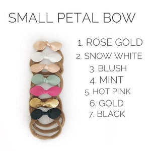 Mighty Mocs Petal Bow Headbands