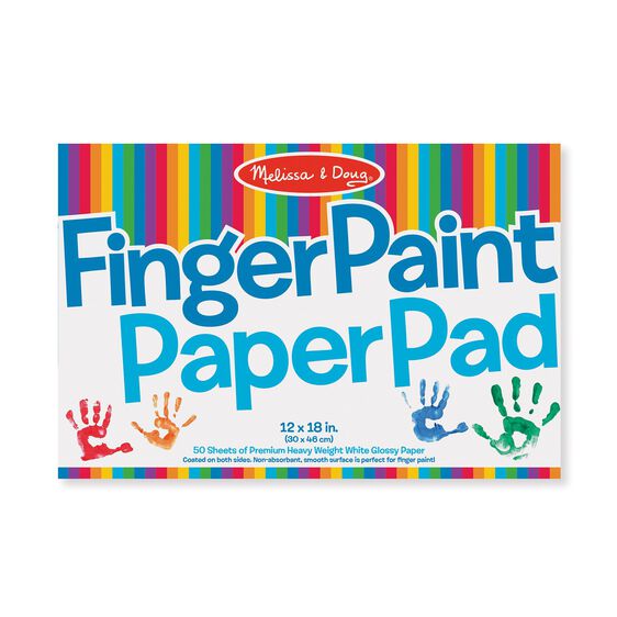 Finger Paint Paper Pad 12''x18''