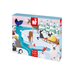 20pc Tactile Puzzle 'Life on the Ice'