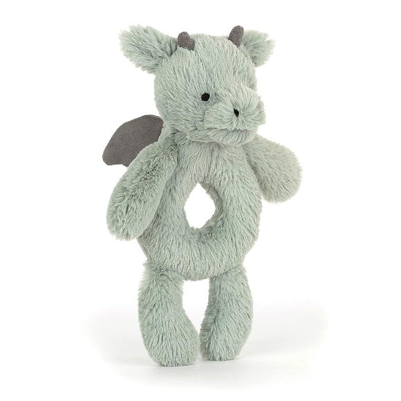Jellycat Bashful Dragon Ring Rattle