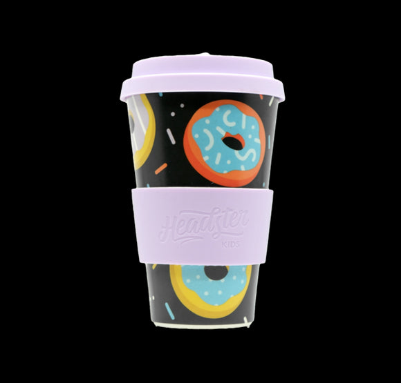 Bamboo Reusable Cup - Donuts