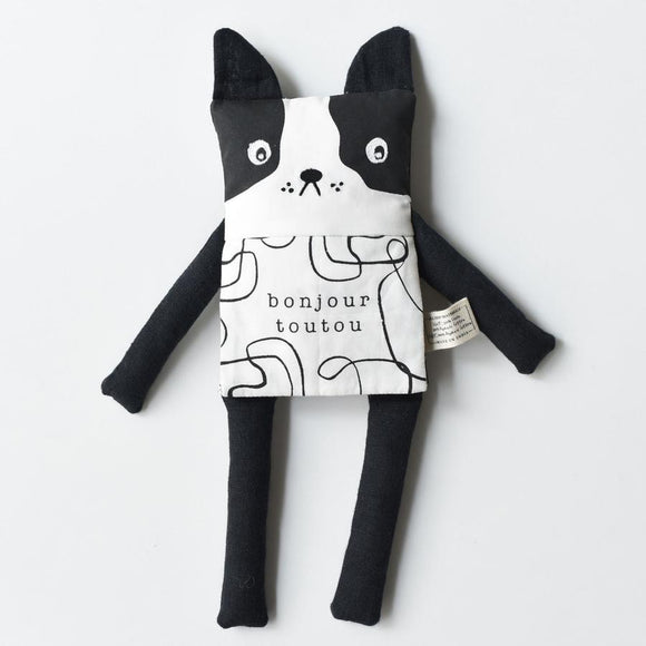 Wee Gallery - Flippy Friend - Dog (French)