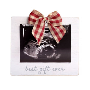 Pearhead "Best Gift Ever" Holiday Sonogram Frame