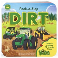 John Deere Dirt- Peek-a-Flap Book