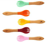 Bamboo Baby Forks - 5 pack