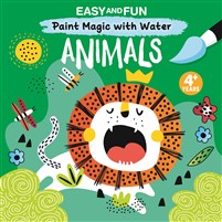 Easy and Fun Paint Magic with Water: Animals