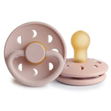FRIGG Moon Phase Natural Rubber Pacifier - Blush