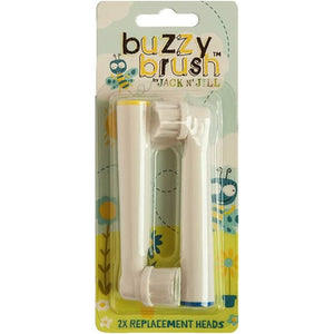Jack N'Jill Buzzy Electric Toothbrush  Replacements - 2 pk