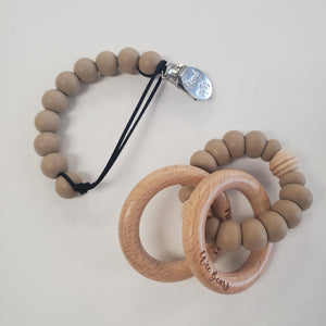 Wee Bears Teether Set - Dune