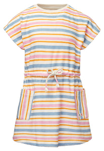 Girls Striped Shortsleeve Dress - Geulph