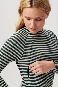 Longsleeve Maternity/ Nursing Top - Pomeroy