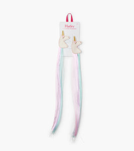 Unicorn 2 Pack Faux Hair Clip In Extensions