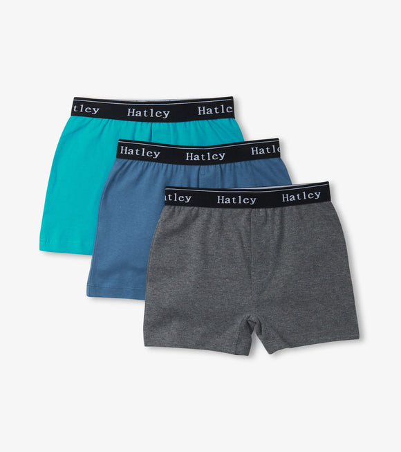 Classic Solids Boys Boxer Brief - 3 Pack