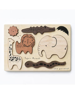 WeeGallery - Wooden Puzzle- safari